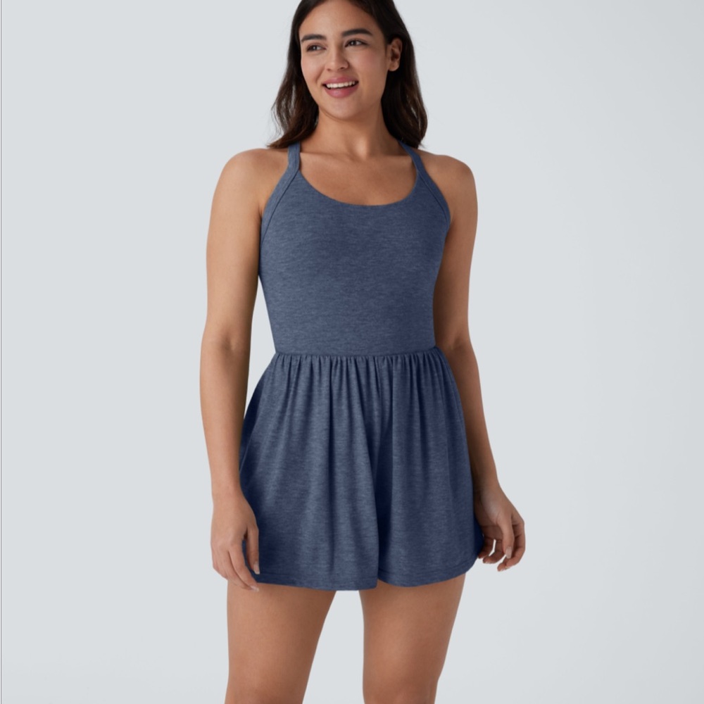 Halara Pocket 2-in-1 Romper Easy Peezy Edition M